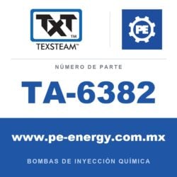 Texsteam TA-6382 - Texsteam TA 6382 - Componente de Válvula y Sello