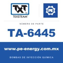 Texsteam TA-6445 - Texsteam TA 6445 - Componente de Válvula y Sello
