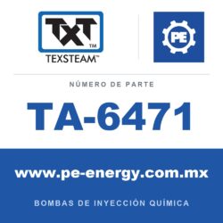 Texsteam TA-6471 - Texsteam TA 6471 - Componente de Válvula y Sello