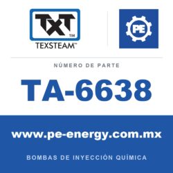 Texsteam TA-6638 - Texsteam TA 6638 - Componente de Válvula y Sello