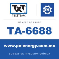 Texsteam TA-6688 - Texsteam TA 6688 - Componente de Válvula y Sello