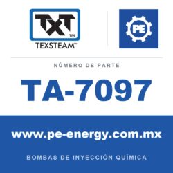 Texsteam TA-7097 - Texsteam TA 7097 - Componente de Válvula y Sello