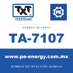 Texsteam TA-7107 - Texsteam TA 7107 - Componente de Válvula y Sello