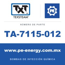 Texsteam TA-7115-012 - Texsteam TA 7115-012 - Componente de Válvula y Sello