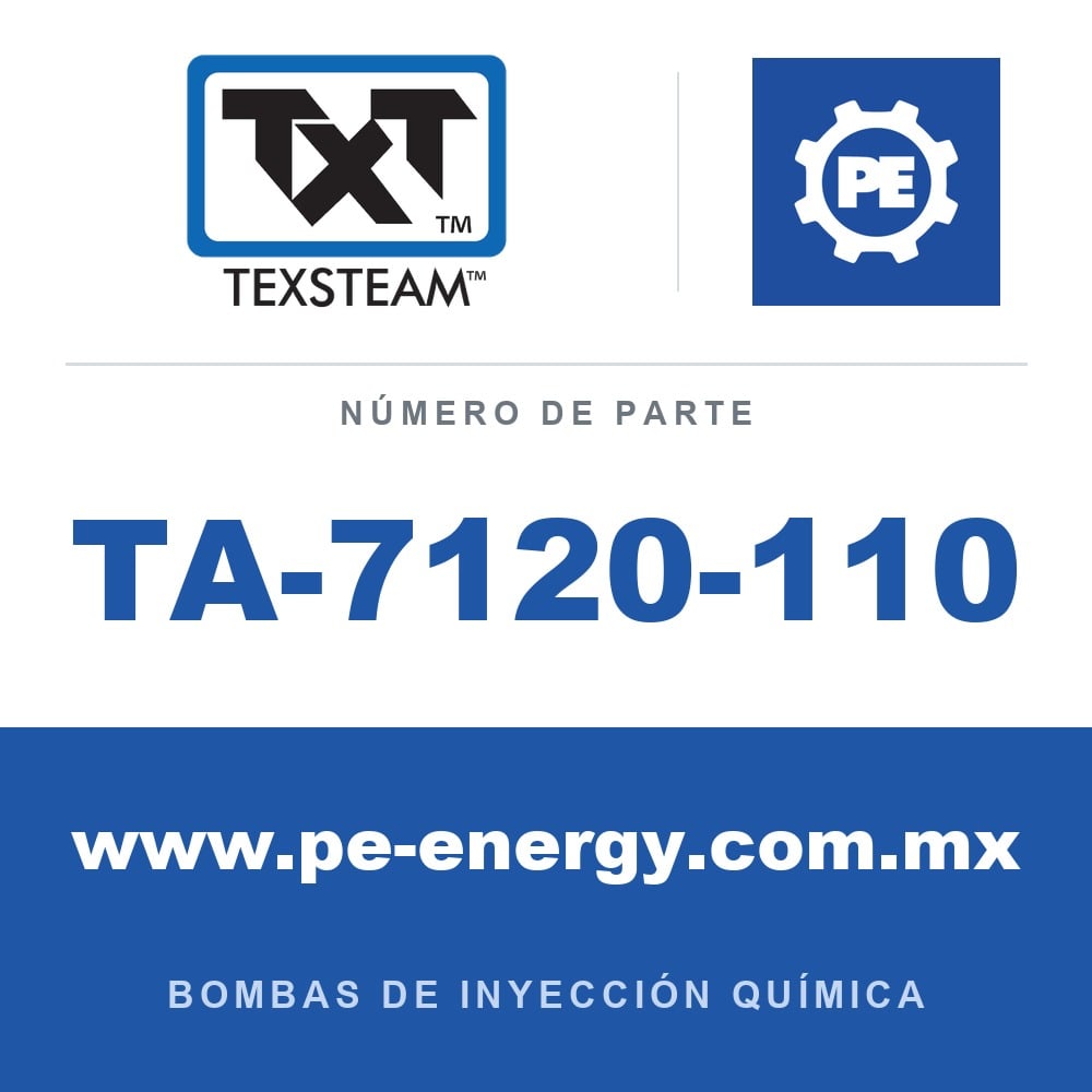 Texsteam TA-7120-110 - Texsteam TA 7120-110 - Componente de Válvula y Sello