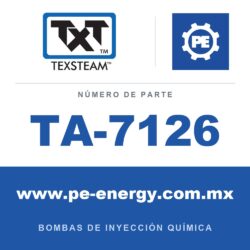 Texsteam TA-7126 - Texsteam TA 7126 - Componente de Válvula y Sello
