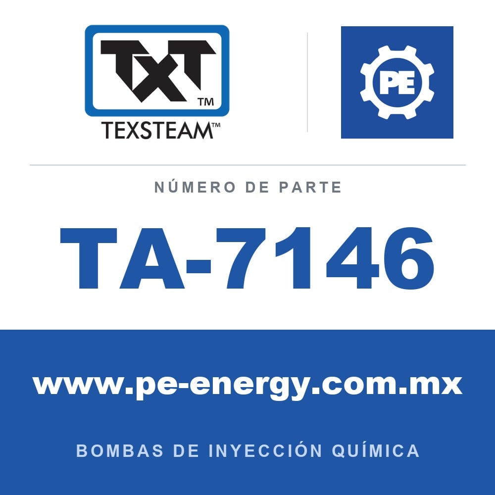 Texsteam TA-7146 Motor - MOTOR (MTR) 1/2HP 3/50/440 A PRUEBA DE EXPLOSIÓN (EXP) 56C
