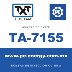 Texsteam TA-7155 - Texsteam TA 7155 - Componente de Válvula y Sello