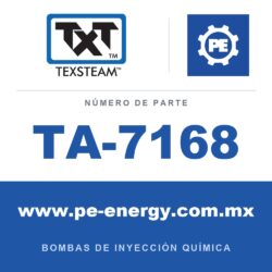 Texsteam TA-7168 - Texsteam TA 7168 - Componente de Válvula y Sello