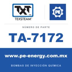 Texsteam TA-7172 - Texsteam TA 7172 - Componente de Válvula y Sello