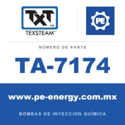 Texsteam TA-7174 - Texsteam TA 7174 - Componente de Válvula y Sello