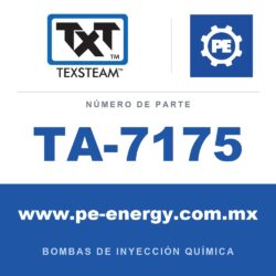 Texsteam TA-7175 - Texsteam TA 7175 - Componente de Válvula y Sello