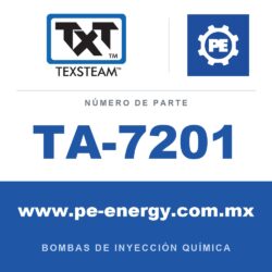 Texsteam TA-7201 - Texsteam TA 7201 - Componente de Válvula y Sello