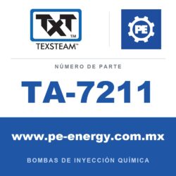 Texsteam TA-7211 - Texsteam TA 7211 - Componente de Válvula y Sello
