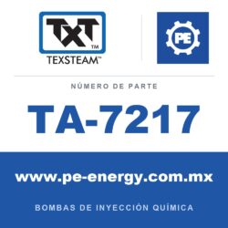 Texsteam TA-7217 - Texsteam TA 7217 - Componente de Válvula y Sello