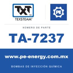 Texsteam TA-7237 - Texsteam TA 7237 - Componente de Válvula y Sello