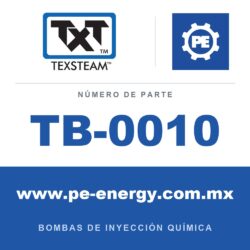 Texsteam TB-0010 - Texsteam TB 0010 - Componente del Cuerpo de Bomba
