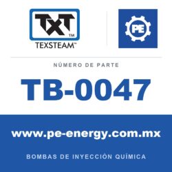 Texsteam TB-0047 - Texsteam TB 0047 - Componente del Cuerpo de Bomba