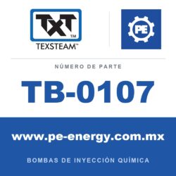 Texsteam TB-0107 - Texsteam TB 0107 - Componente del Cuerpo de Bomba