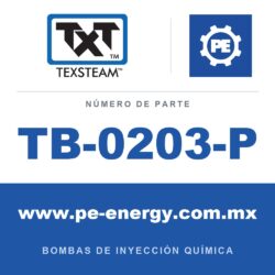 Texsteam TB-0203-P - Texsteam TB 0203-P - Componente de Cabezal del Cuerpo de Bomba