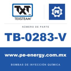 Texsteam TB-0283-V - Texsteam TB 0283-V - Componente del Cuerpo de Bomba