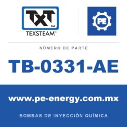 Texsteam TB-0331-AE - Texsteam TB 0331-AE - Componente del Cuerpo de Bomba
