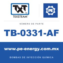 Texsteam TB-0331-AF - Texsteam TB 0331-AF - Componente del Cuerpo de Bomba