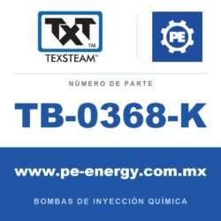 Texsteam TB-0368-K - Texsteam TB 0368-K - Componente del Cuerpo de Bomba