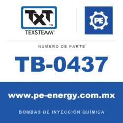 Texsteam TB-0437 - Texsteam TB 0437 - Componente del Cuerpo de Bomba