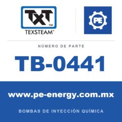 Texsteam TB-0441 - Texsteam TB 0441 - Componente del Cuerpo de Bomba