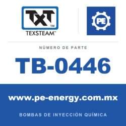 Texsteam TB-0446 - Texsteam TB 0446 - Componente del Cuerpo de Bomba