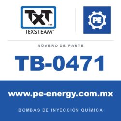 Texsteam TB-0471 - Texsteam TB 0471 - Componente del Cuerpo de Bomba