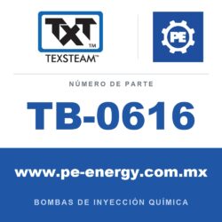 Texsteam TB-0616 - Texsteam TB 0616 - Componente del Cuerpo de Bomba