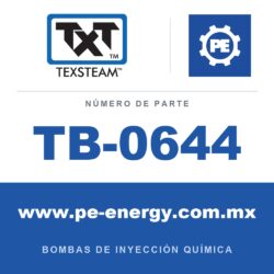 Texsteam TB-0644 - Texsteam TB 0644 - Componente del Cuerpo de Bomba