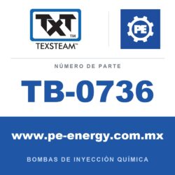 Texsteam TB-0736 - Texsteam TB 0736 - Componente del Cuerpo de Bomba