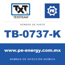 Texsteam TB-0737-K - Texsteam TB 0737-K - Componente del Cuerpo de Bomba