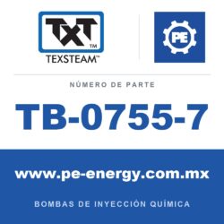 Texsteam TB-0755-7 - Texsteam TB 0755-7 - Componente de Cabezal del Cuerpo de Bomba