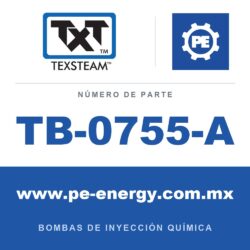 Texsteam TB-0755-A - Texsteam TB 0755-A - Componente de Cabezal del Cuerpo de Bomba