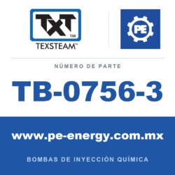 Texsteam TB-0756-3 - Texsteam TB 0756-3 - Componente de Cabezal del Cuerpo de Bomba
