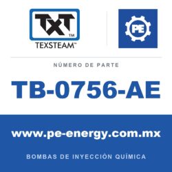 Texsteam TB-0756-AE - Texsteam TB 0756-AE - Componente de Cabezal del Cuerpo de Bomba