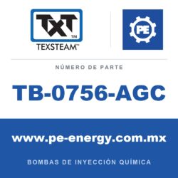 Texsteam TB-0756-AGC - Texsteam TB 0756-AGC - Componente de Cabezal del Cuerpo de Bomba