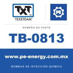 Texsteam TB-0813 - Texsteam TB 0813 - Componente del Cuerpo de Bomba