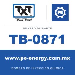 Texsteam TB-0871 - Texsteam TB 0871 - Componente del Cuerpo de Bomba