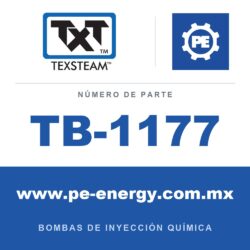 Texsteam TB-1177 - Texsteam TB 1177 - Componente del Cuerpo de Bomba