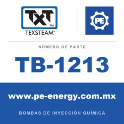 Texsteam TB-1213 - Texsteam TB 1213 - Componente del Cuerpo de Bomba