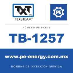 Texsteam TB-1257 - Texsteam TB 1257 - Componente del Cuerpo de Bomba