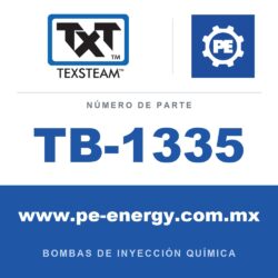 Texsteam TB-1335 - Texsteam TB 1335 - Componente del Cuerpo de Bomba