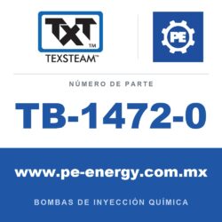 Texsteam TB-1472-0 - Texsteam TB 1472-0 - Componente de Cabezal del Cuerpo de Bomba