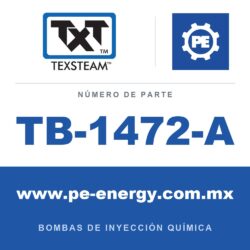 Texsteam TB-1472-A - Texsteam TB 1472-A - Componente de Cabezal del Cuerpo de Bomba