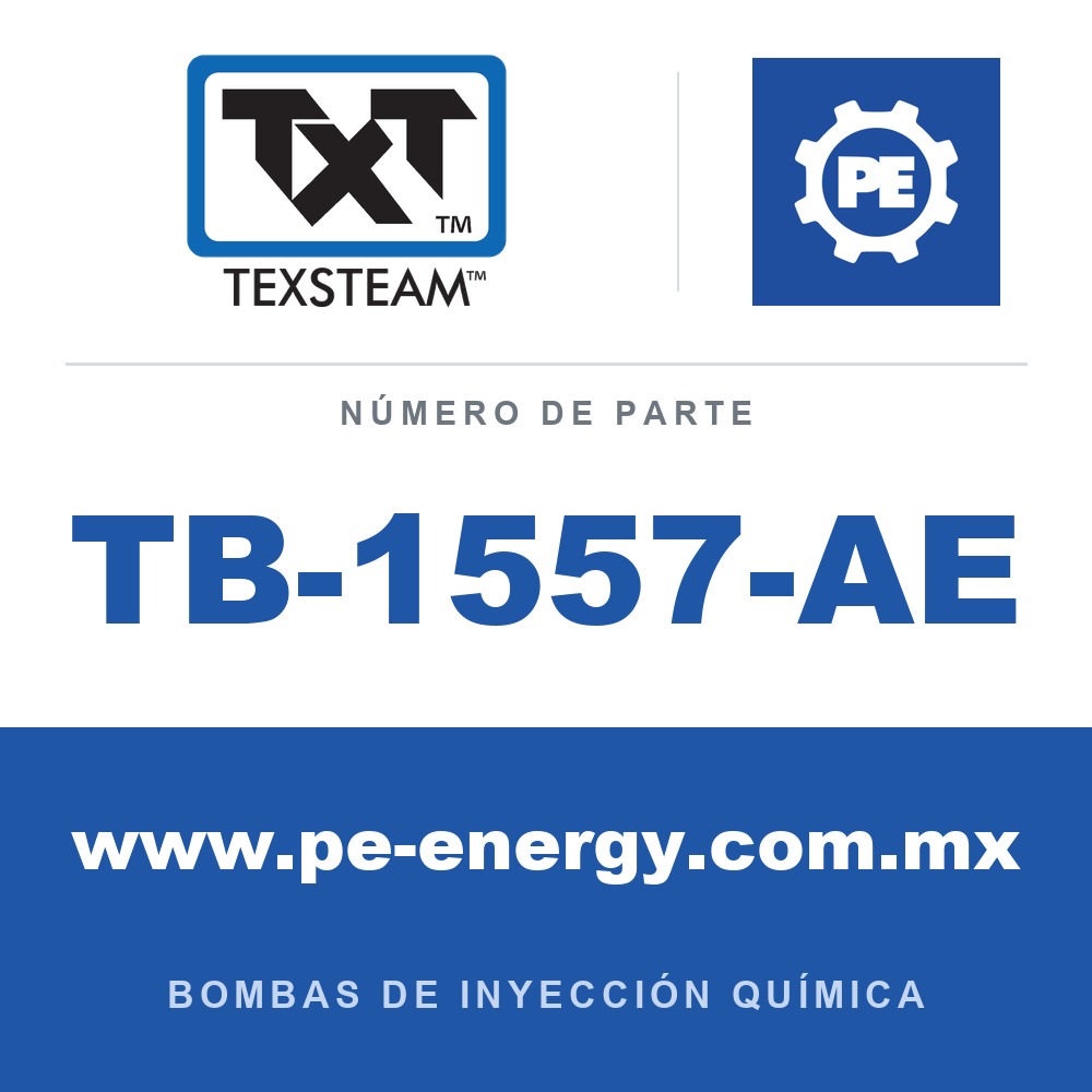Texsteam TB-1557-AE - Texsteam TB 1557-AE - Componente de Cabezal del Cuerpo de Bomba